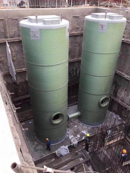新北重庆OPPO智能生态科技园安装一体化污水提升泵